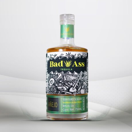 Tequila BadAss Añejo 40 750ml.